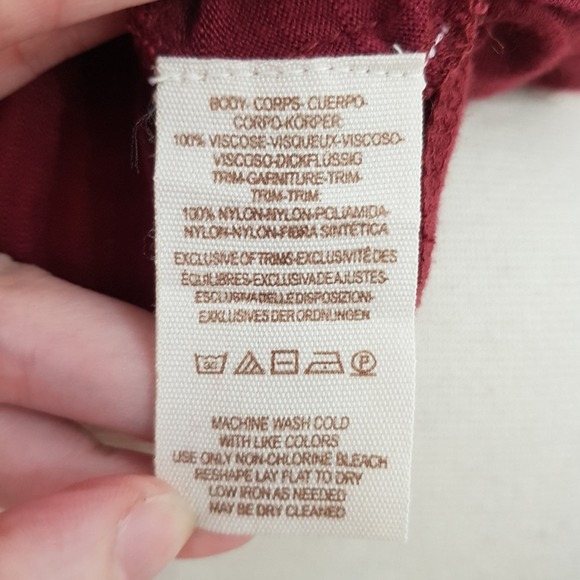 Free People New Romantics Ruby Jane Lace Mesh Cut Out Long Sleeve Tee XS - Picture 7 of 8